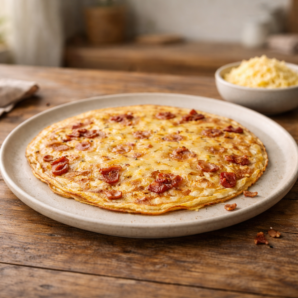 Kaas spek pannenkoeken maken